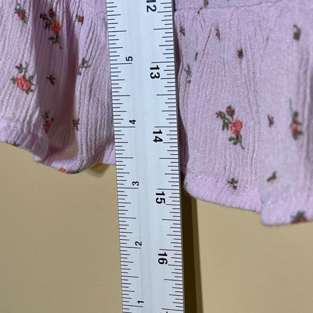 Floral Layered Mini Skirt - Picture 2 of 5